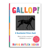 Gallop!: A Scanimation Picture Book Board book - Workman Publishing - The English Bookshop